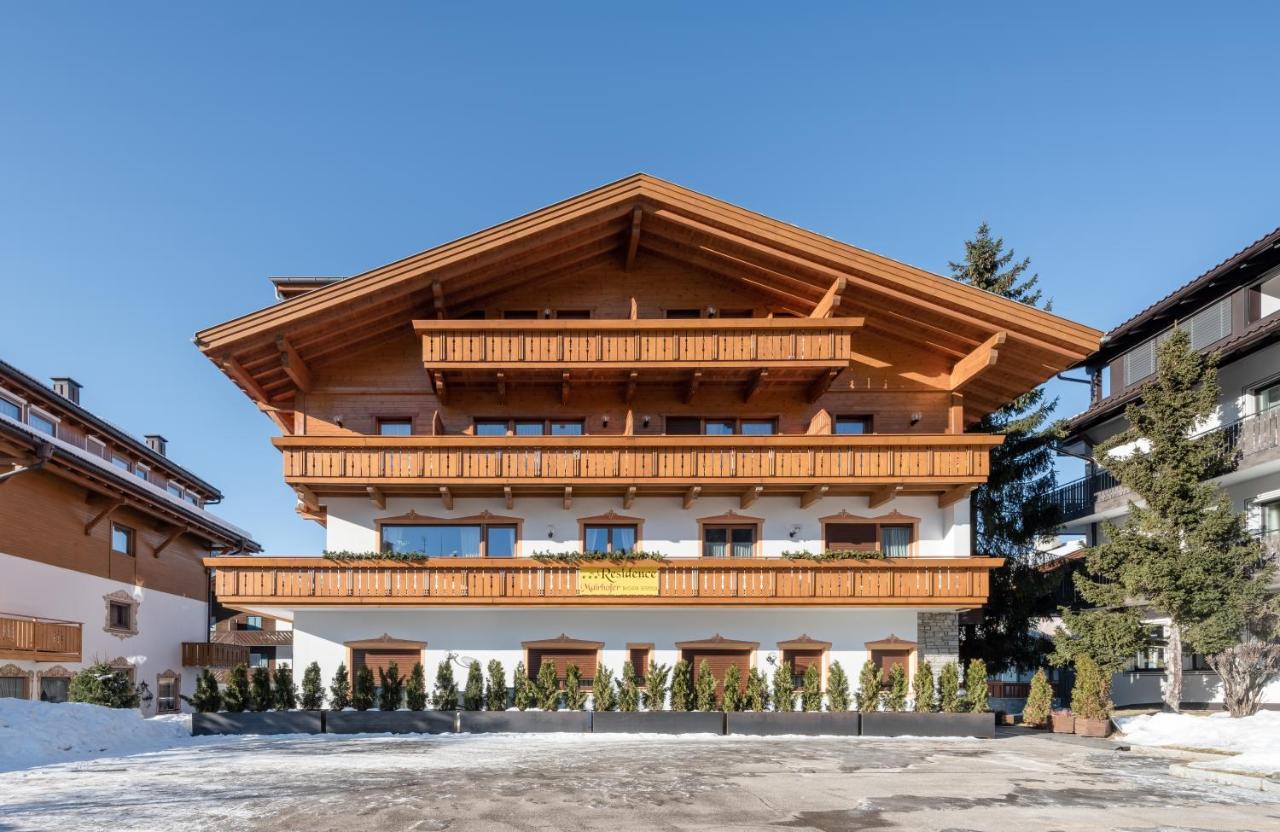 Residence Mairhofer Dobbiaco Bagian luar foto